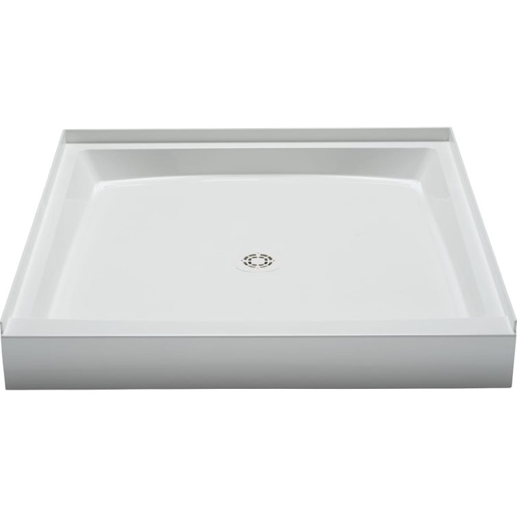 Proflo 42'' W 42'' D Square Single Shower Base & Reviews Wayfair